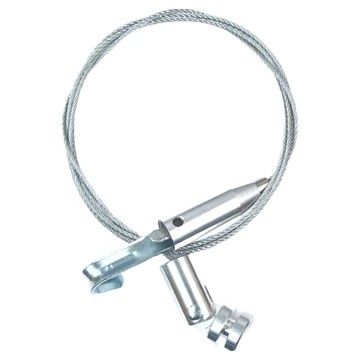 TRENY D吊圖圓輪附鋼索 丸  1個