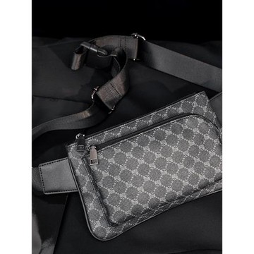 新款小包胸包 休閑運動潮流男士小腰包斜挎包單肩后背包韓版男包