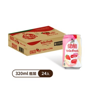 健酪乳酸飲料草莓酪酪320ml(24罐/箱)