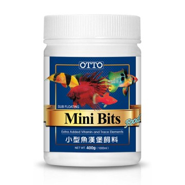 OTTO奧圖 小型魚漢堡顆粒飼料 400g