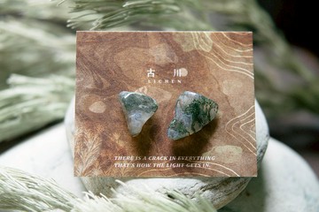 CRACK | 礦物系耳環 |  EARRINGS