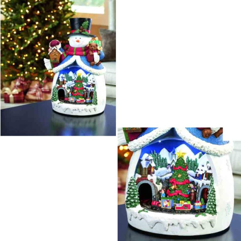 ANIMATED TRAIN VILLAGE クリスマス LED  コストコ ANIMATED TRAIN VILLAGE クリスマス LED コストコ