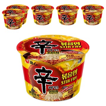 NONGSHIM 農心 辛炒麵 起司風味 105g  6入