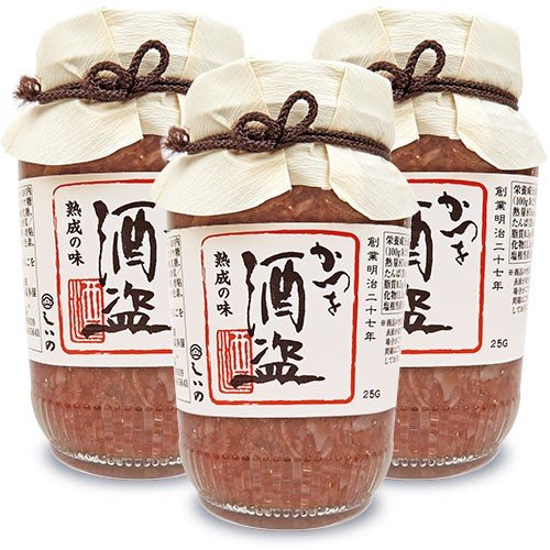 しいの食品 かつを かつお  酒盗 280g × 3瓶