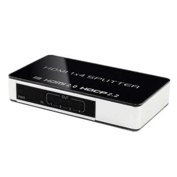 易控王 HDMI一進四出2.0分配器/HDMI 2.0版1X4分配器/支援3D(40-202-02)