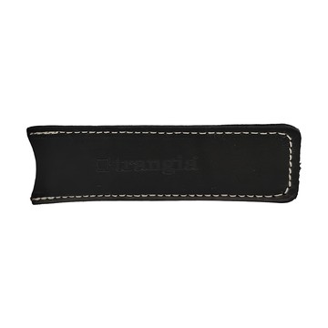 trangia #621210 煮飯神器手把專用隔熱皮套 黑色 牛植鞣革 尺寸約120x44 mm  1個