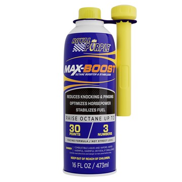 ROYAL PURPLE 紫皇冠 MAX BOOST 辛烷值提升劑 汽油精 473ml  1罐  汽油