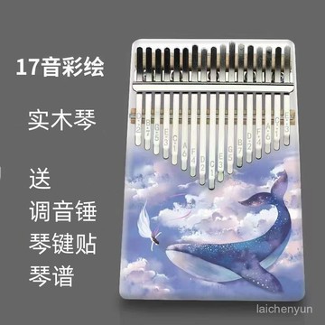 優選好物 17音女生拇指琴卡林巴21音手指姆琴便攜初學兒童樂器生日禮物 FFHU