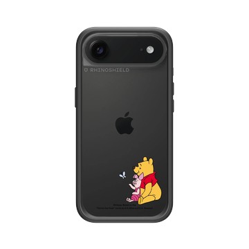 iPhone Air Mod NX -邊框背蓋組合 (相機按鈕) 黑 - 迪士尼-小熊維尼 Disney Winnie The Pooh - 友尼真好