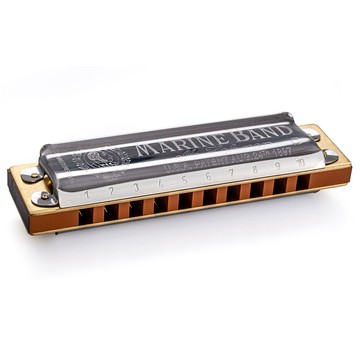 德國製 HOHNER 紀念口琴 Marine Band 125周年 限量版 C調 進階款【黃石樂器】