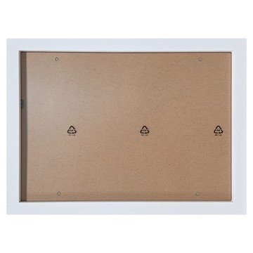 iINDOORS 北歐簡約實木相框20入組 - 6x12  2CM 厚框  透明面板  白色  40 x 30 x 20cm  1組