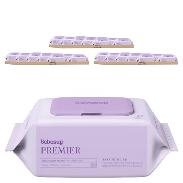 Bebesup Premier 嬰幼兒濕紙巾 抽取式  70張  30包