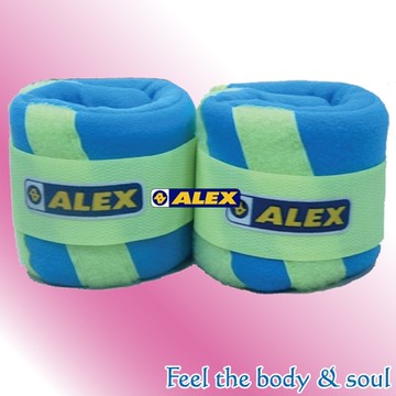 【ALEX】C-1702 (藍綠) NEW型強力加重器 2KG/對