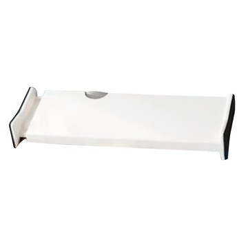 小麥購物 抽屜伸縮分隔板 C146 大 306g  長38~54 x 寬10 x 厚4.5cm  白色  2個