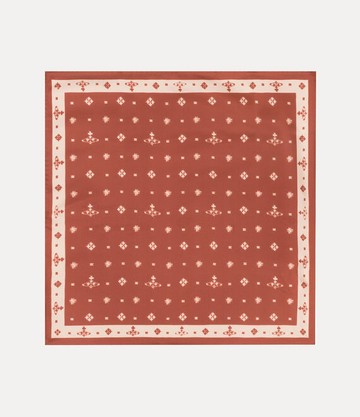 Vivienne Westwood Ikat Pocket Square Ikat Orange  Unisex