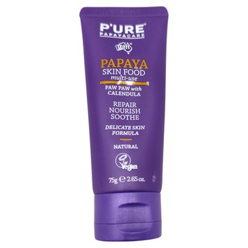 P'URE PAPAYACARE 淨天然 澳洲木瓜金盞花多用途舒緩霜-舒緩保濕  75g  1條