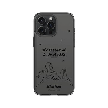 iPhone 15 Pro Max Clear 酷墨灰 - Le Petit Prince 小王子 - 真正重要的東西是肉眼看不見的