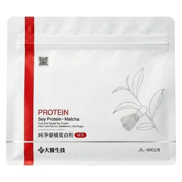 大醫生技 純淨優植蛋白粉 抹茶  600g  1個