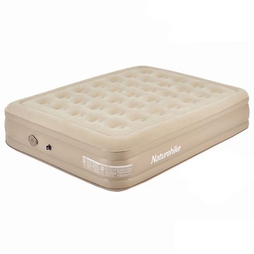Naturehike 挪客 植絨加高充氣床墊內置打氣機 FCD04  雙人(195 x 150 x 35cm)  夏日沙  1個