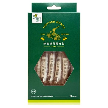 Mr.HONEY 蜂蜜先生 蜂蜜漬竹薑醬 10條  240g  1盒