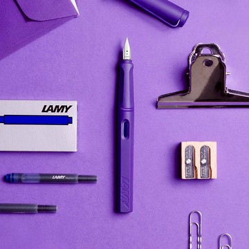 LAMY 七彩鋼筆禮盒 / safari 狩獵者系列 - 紫羅蘭