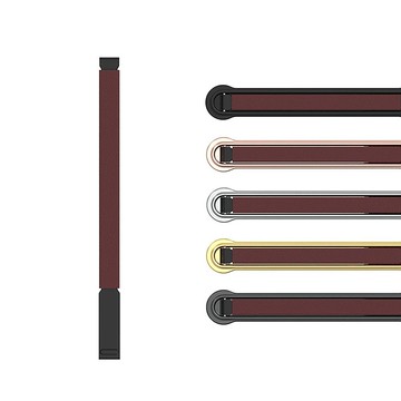 SleekGrip替換握帶(輕量款/經典款/超能磁吸系列適用)皮革酒紅