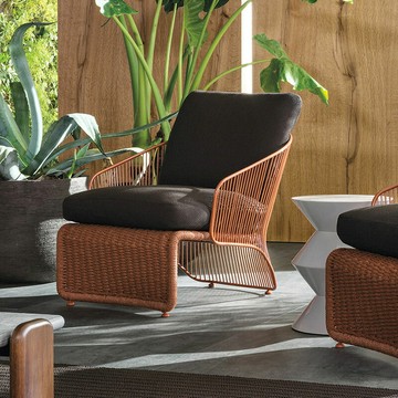 免運 單人臥室藤編沙發椅客廳庭院室外藤椅茶幾輕奢民宿組合簡約復古114M