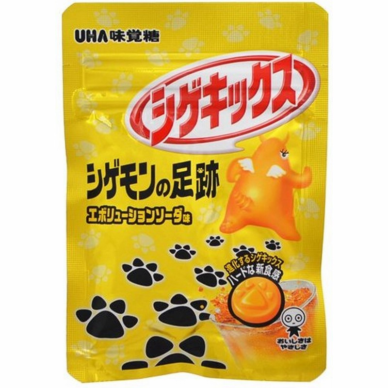 Uha味覚糖 シゲキックス シゲモンの足跡 エボリューションソーダ g 10袋 代引不可 通販 Lineポイント最大0 5 Get Lineショッピング