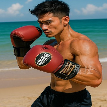 ~廣隆~GINGPAI 阿瓦旗艦系列 拳套 拳擊 手套 搏擊 散打 泰拳 格鬥 散打 健身運動