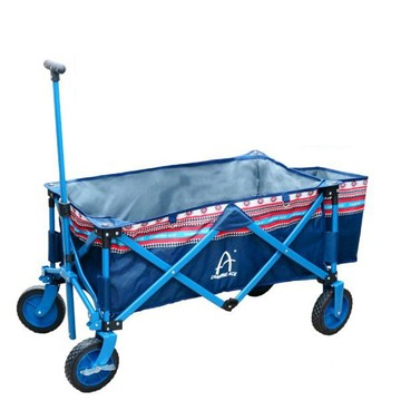 Camping Ace 【台灣 】摺疊露營拖車.雜物車.貓 狗寵物車_ARC-188 藍色
