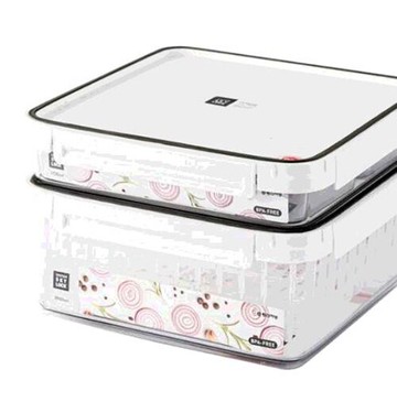 [COSCO代購6] W131700 昌信生活 Sky Lock 保鮮盒兩入組 - 分格式 1700毫升 + 提籃式 3800毫升