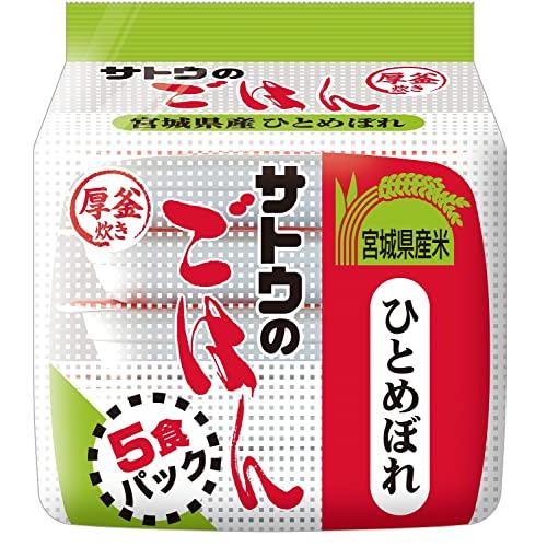 サトウのごはん 宮城県産 ひとめぼれ 5食パック ×4個