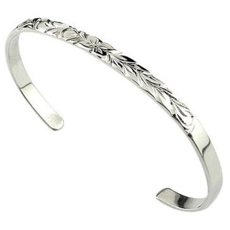 バングル メンズ シルバー 太め ハワイアンジュエリー ハワイアン ブレスレット シルバー925 Sv925 Sv シンプル 送料無料 バレンタイン 人気 通販 Lineポイント最大0 5 Get Lineショッピング