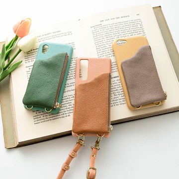 兼容多種型號 雙色帶小袋 [收縮] 彩色錢包迷你小袋 站立功能 國產 BS21K