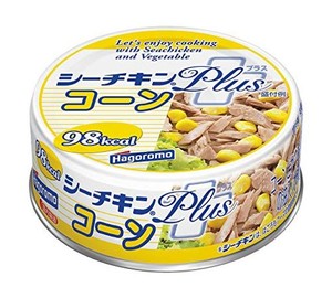 はごろも シーチキンPLUS コーン 80G (0742) ×24個