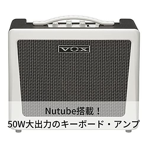 VOX Nutube搭載 キーボードアンプ VX50 KB コンパクト 軽量設計 50Wの大出力 自宅練習 スタジオ ステージに最適 マイク入力 弾