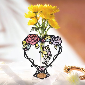 春日彩繪花瓶 貓咪 l 擴香瓶 香薰瓶 精油 放鬆