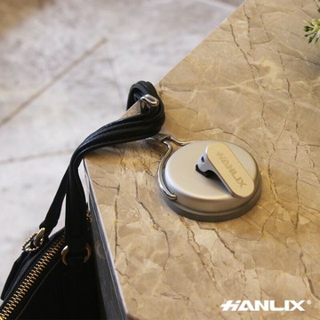 強強滾p-【Hanlix 亨利士】MIT台灣製 強力吸盤 L掛勾(霧銀)