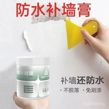 臺灣出貨🚚牆麵修補膏 防水防潮 牆壁修補膏 補土膏 壁癌修補 白色膩子膏 內墻塗料 裂痕填縫劑 牆麵修補漆 防水補牆漆