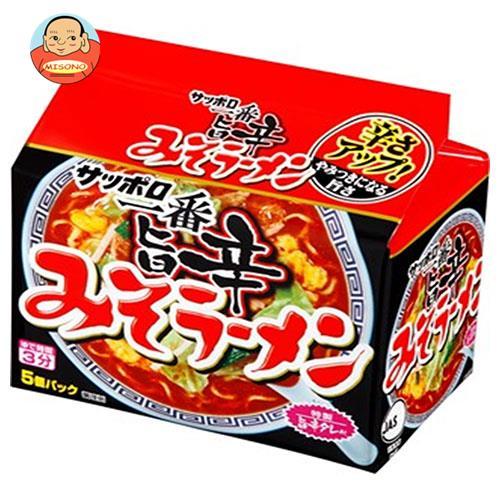 サンヨー食品 サッポロ一番 みそラーメン 旨辛 5食パック×6個入