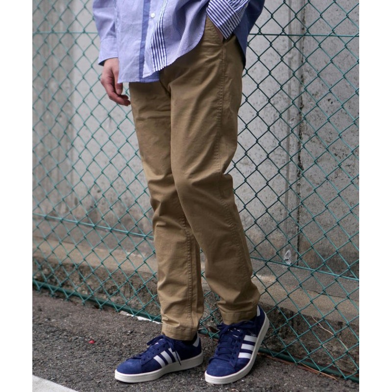 ビームス メン Beams ストレッチテーパードチノ メンズ Beige M Beams Men 通販 Lineポイント最大1 0 Get Lineショッピング