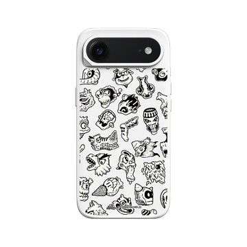 iPhone Air SolidX 白 - Ted Leonid Melendres - Monster Head Collection 怪獸謎