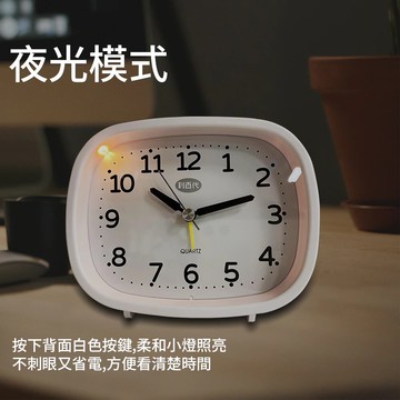 省您錢購物網福利品~利百代liberty led夜光 靜音貪睡時鐘(ly-2022cl)