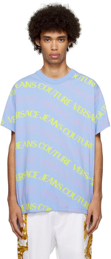 Versace Jeans Couture 蓝色 T 恤