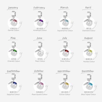 ( 香港限定 ) 漿糊仔誕生石