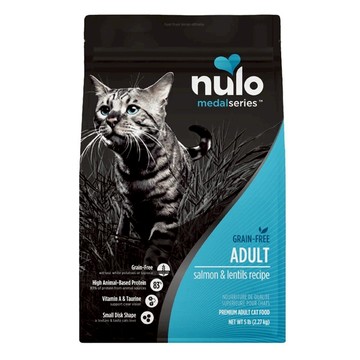 【哈哈窩】Nulo無穀飼料.成貓-鮭魚.扁豆-300g/5lb