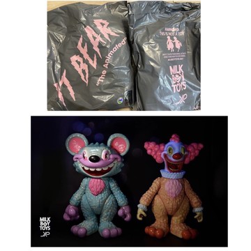 現貨 IT bear the animated 二期色 JPX x Milkboytoys TTE 限定 兩隻合售