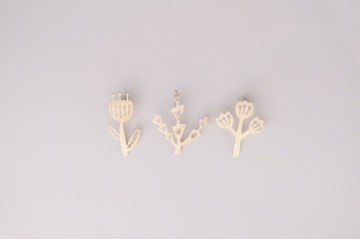 i-Shan13花朵插畫別針