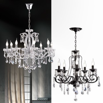 進口水晶珠吊燈01-21921、21922