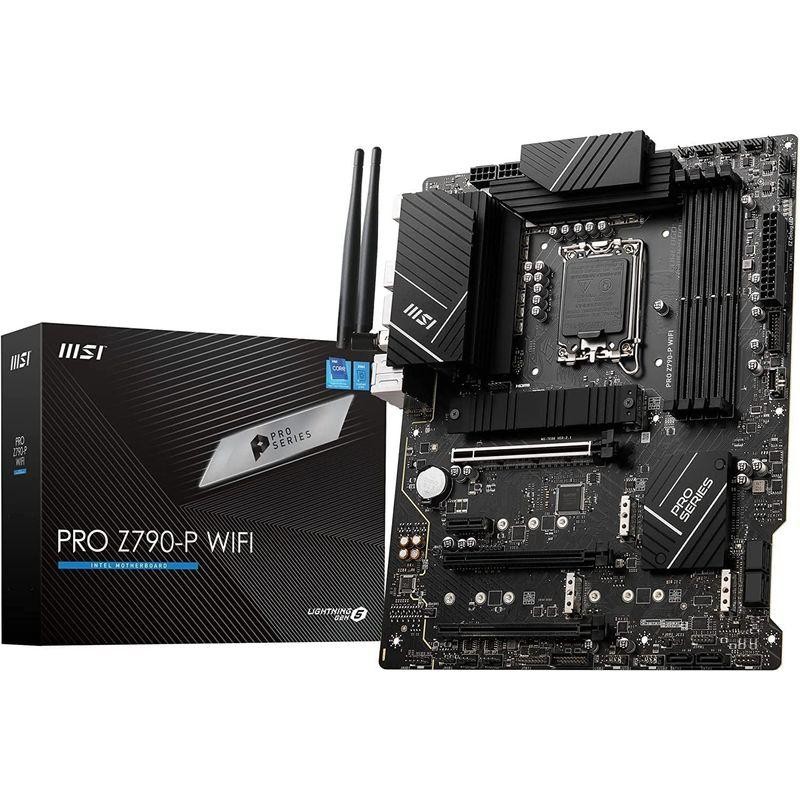 MSI マザーボード PRO Z790-P WIFI INTEL 第12/13世代CPU(LGA1700)対応